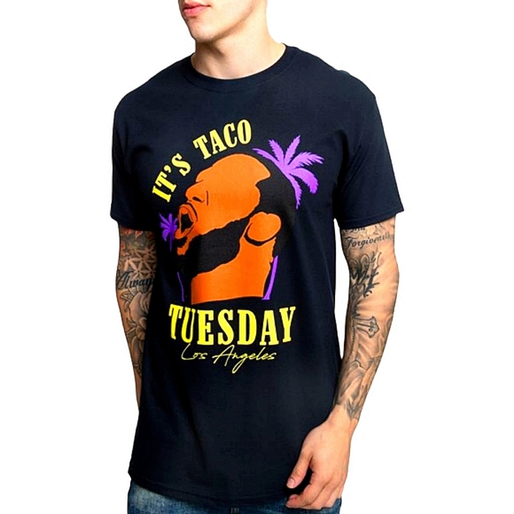 LeBron James It's Taco Tuesday Premium Black Tee
